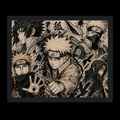 Framed Poster Naruto Design